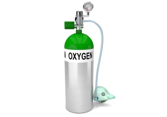 how to use a portable oxygen tank