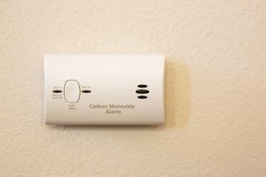 carbon monoxide detector beeping